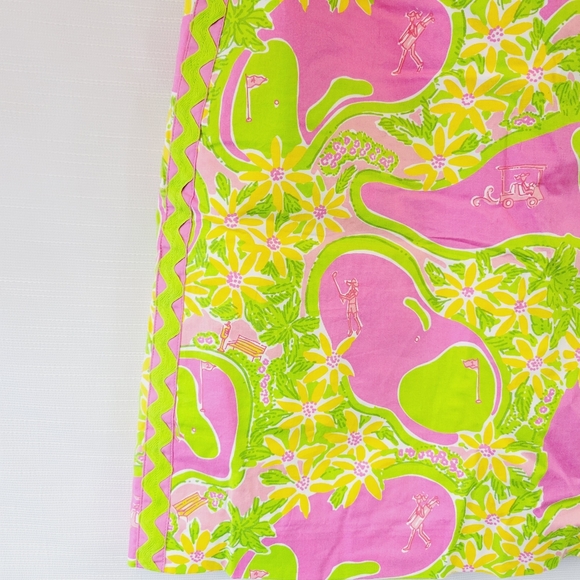Vintage Lilly Pulitzer Golf Print Skort size 4 - Picture 2 of 6